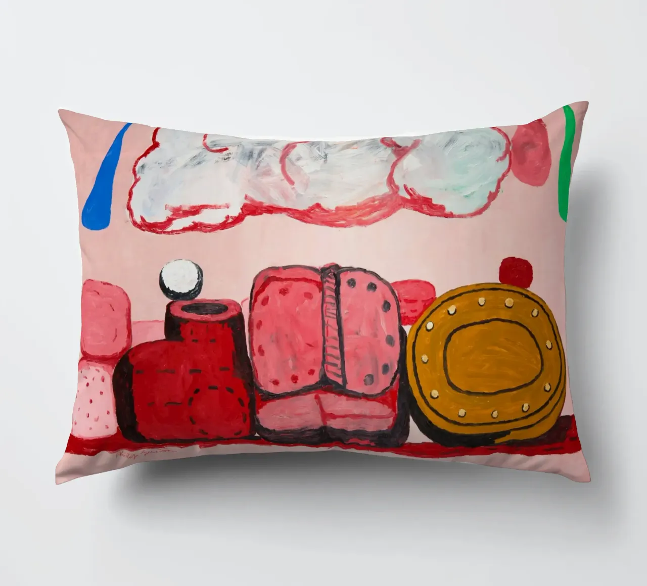 Philip Guston Nuvola di pioggia cuscino da Riley Art Studio