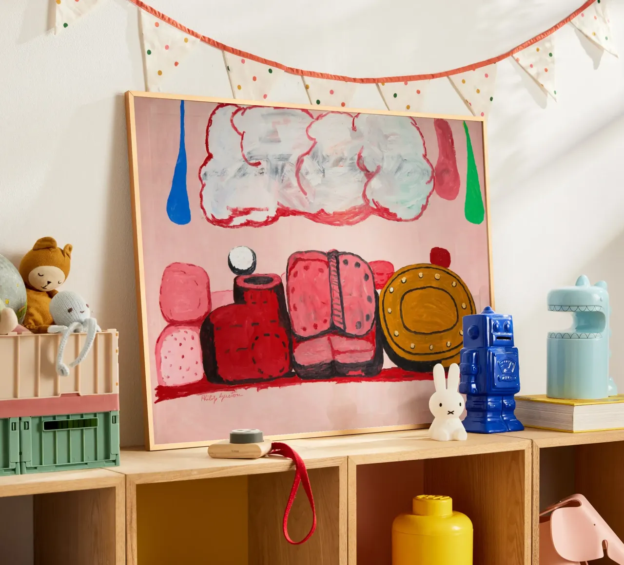 Philip Guston Nuvola di pioggia carta hahnemühle da Riley Art Studio