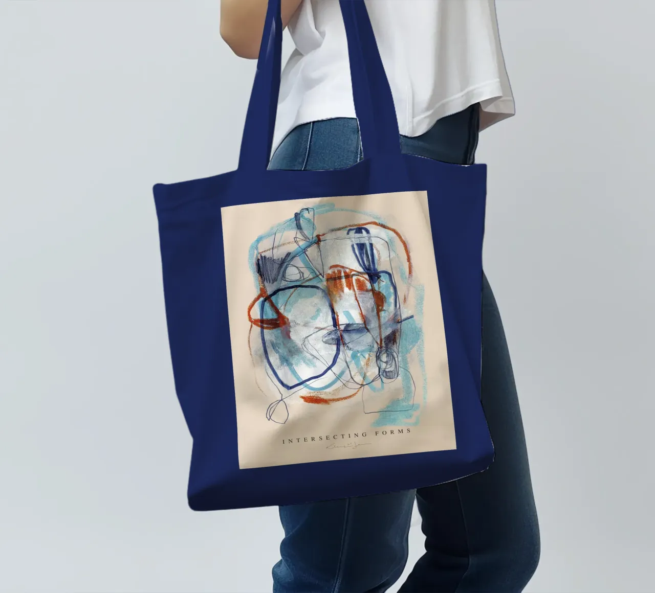 Intersecting Forms tote bag de Klaus with K