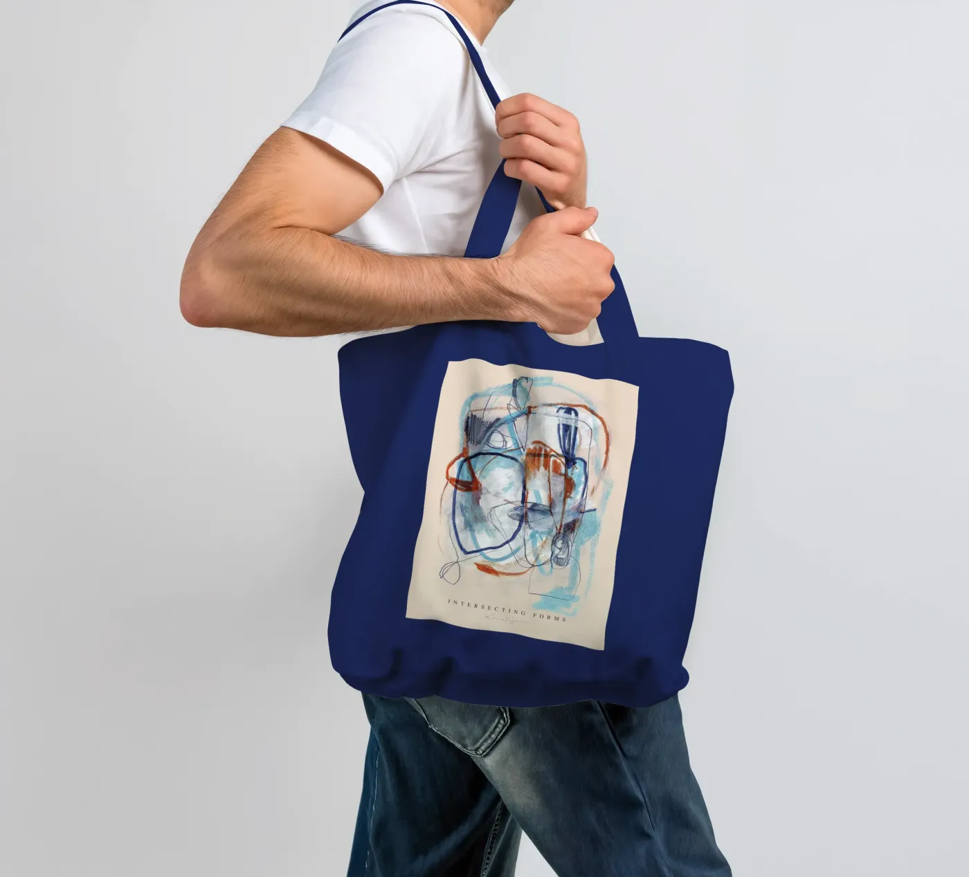 Intersecting Forms tote bag by Klaus with K