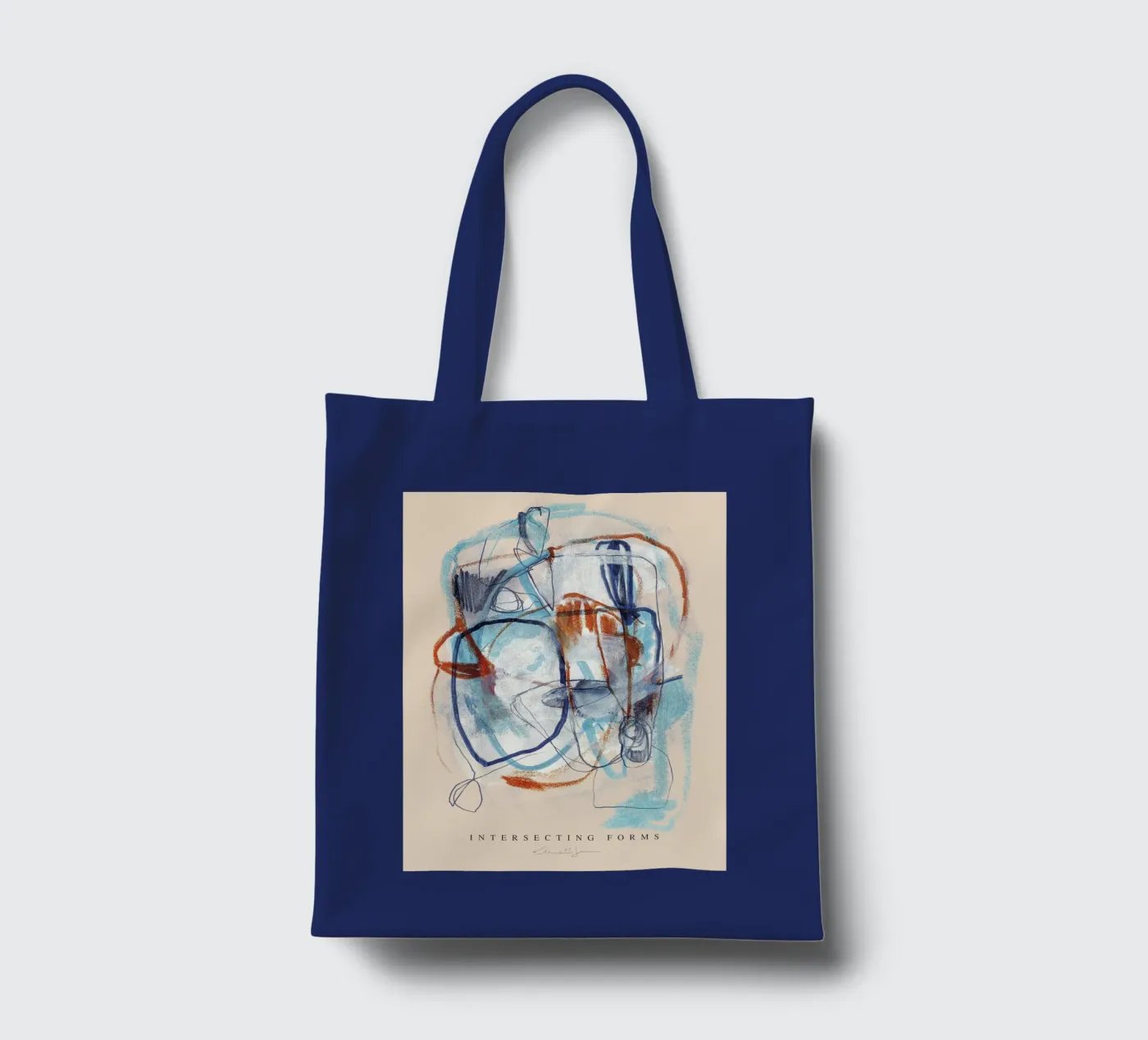 Intersecting Forms tote bag by Klaus with K