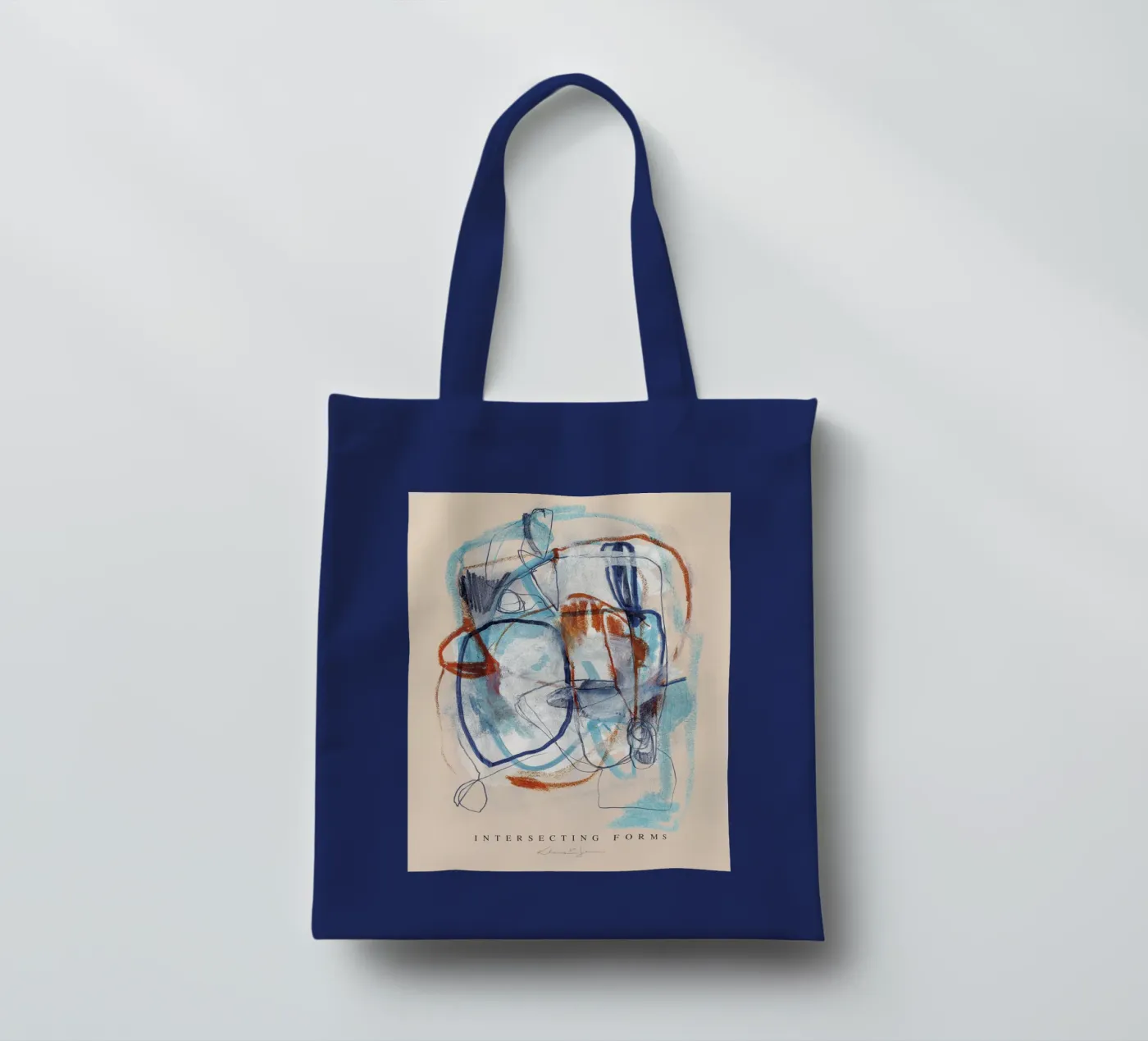 Intersecting Forms Jutebeutel von Klaus with K