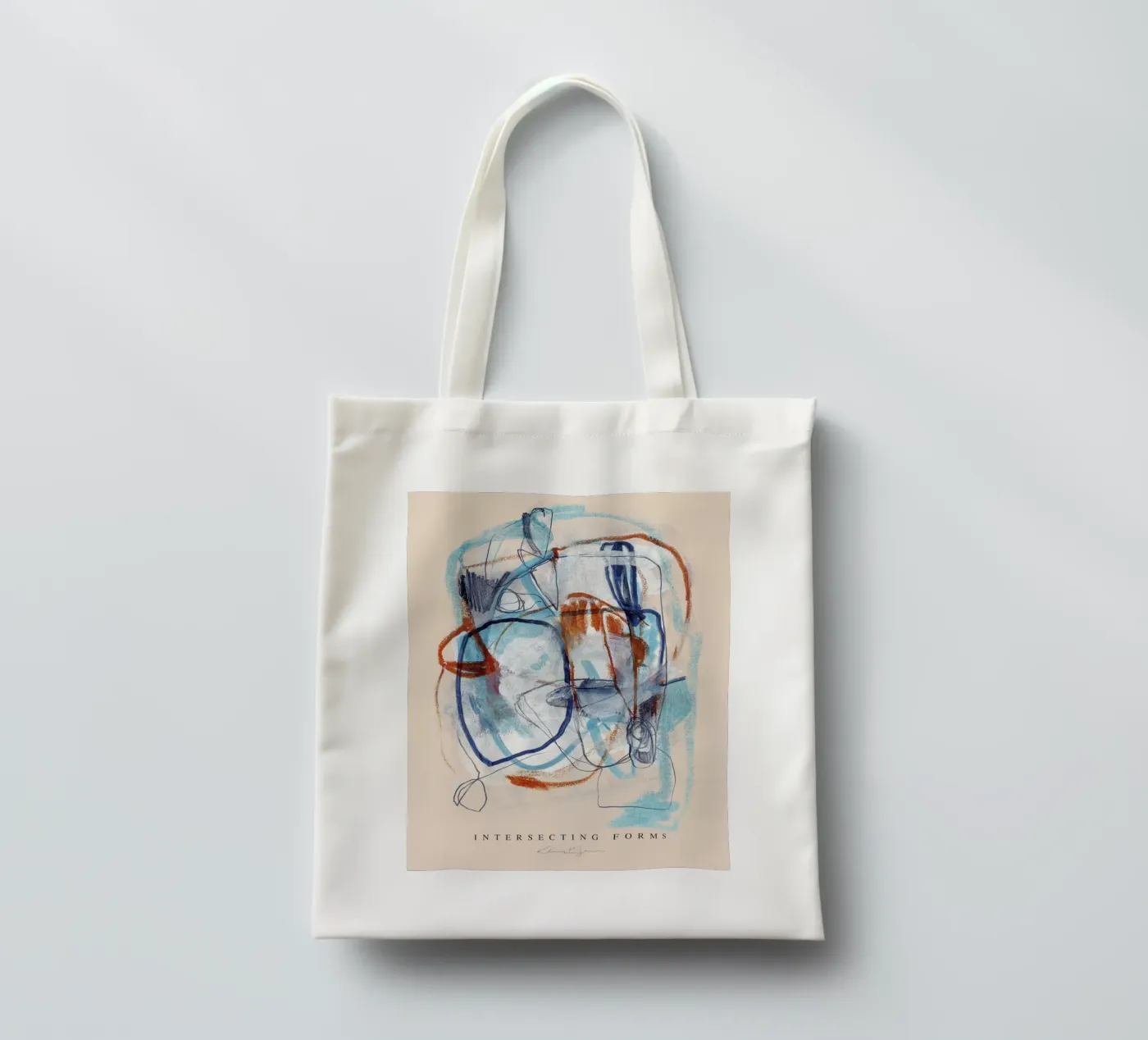 Intersecting Forms tote bag by Klaus with K