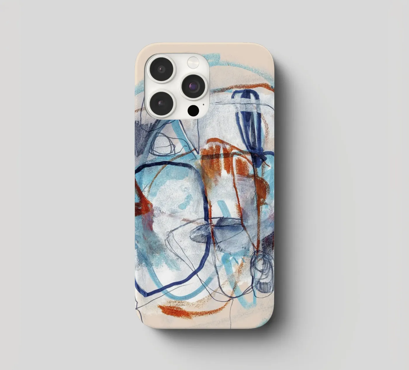 Intersecting Forms iphone case by Klaus with K