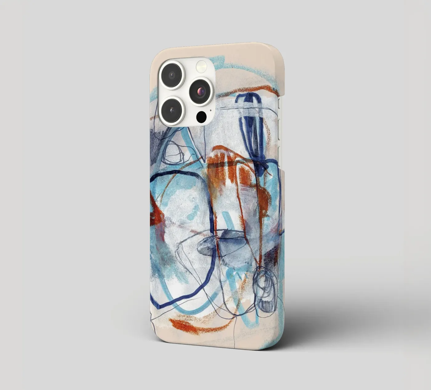 Intersecting Forms iphone case by Klaus with K