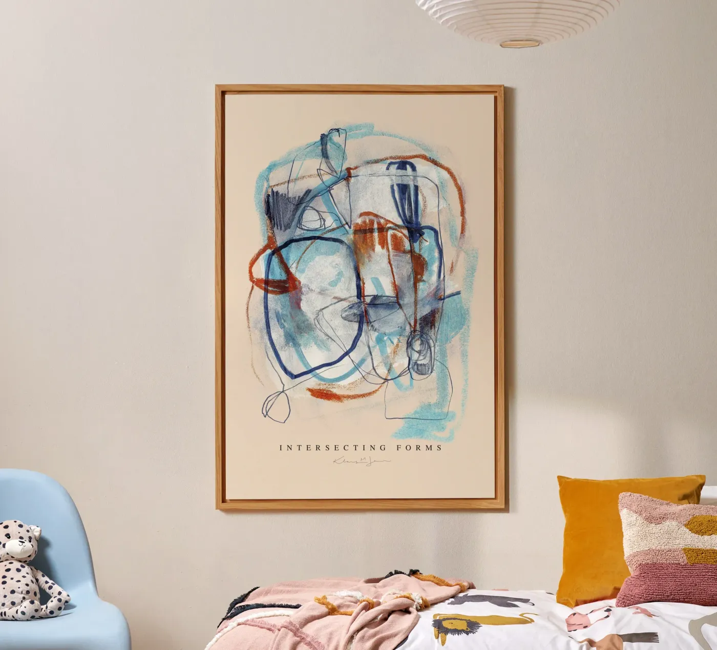 Intersecting Forms alluminio dibond da Klaus with K