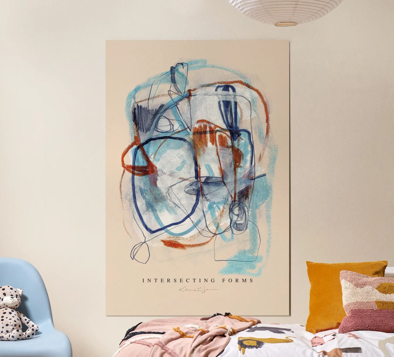 Intersecting Forms poster da Klaus with K