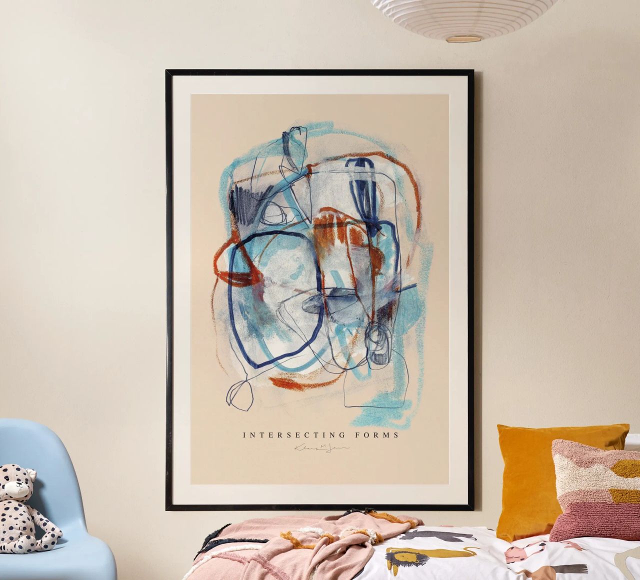 Intersecting Forms poster da Klaus with K