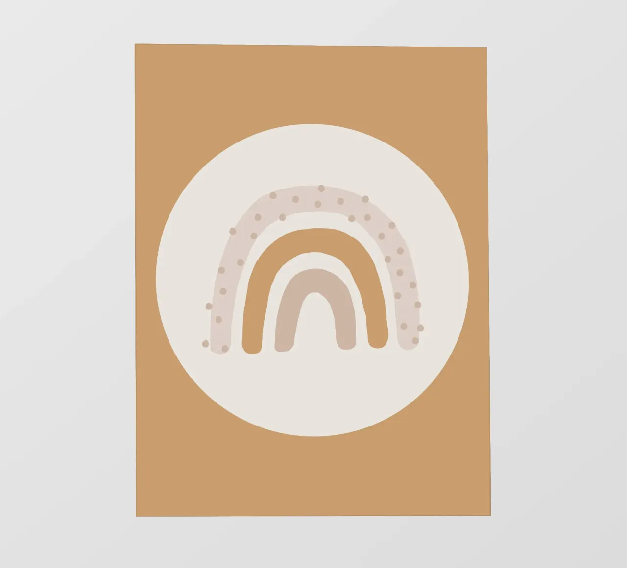 Piccoli sognatori - Giallo telo in pvc da Little Moon & Co