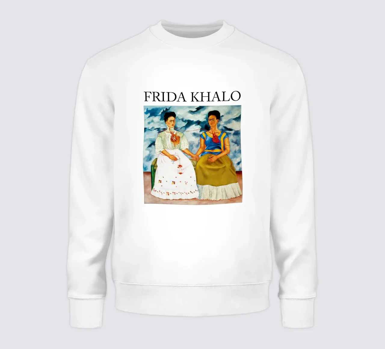 Le due Fridas di Frida Kahlo felpa da Venus Art