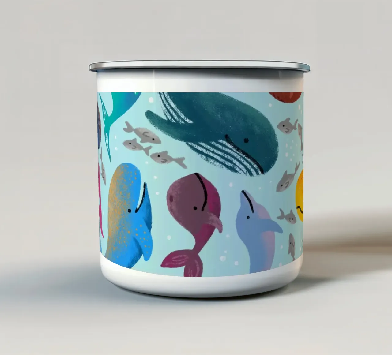 Wale tazza in smalto da miriamkross