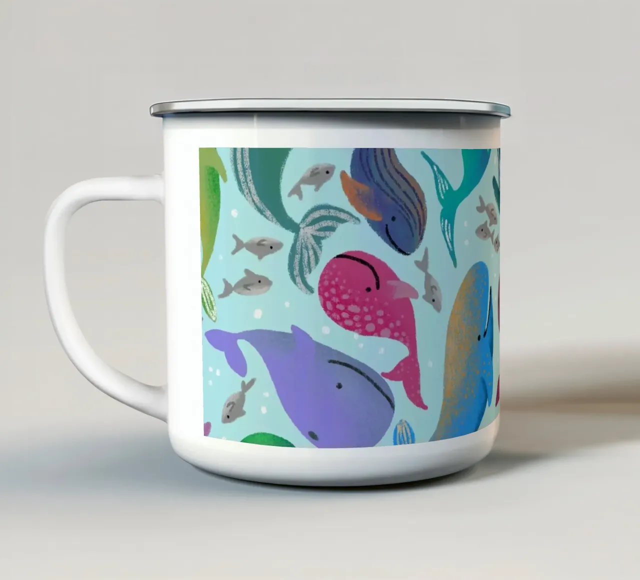 Wale tazza in smalto da miriamkross