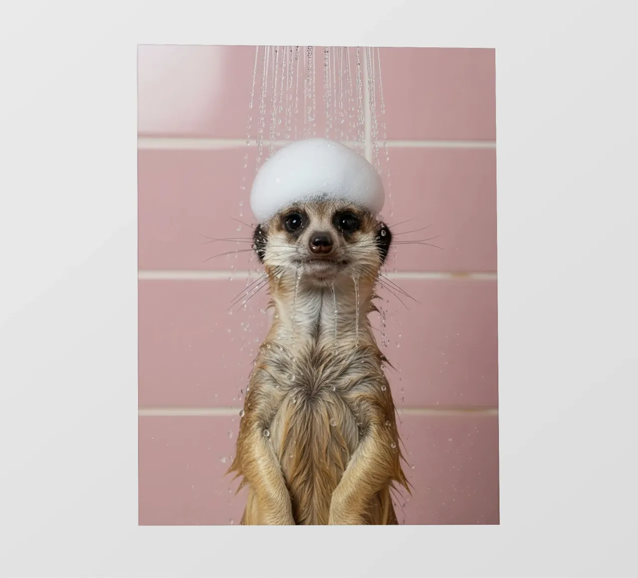 Doccia Meerkat pellicola backlit da Attaboy Dsgn