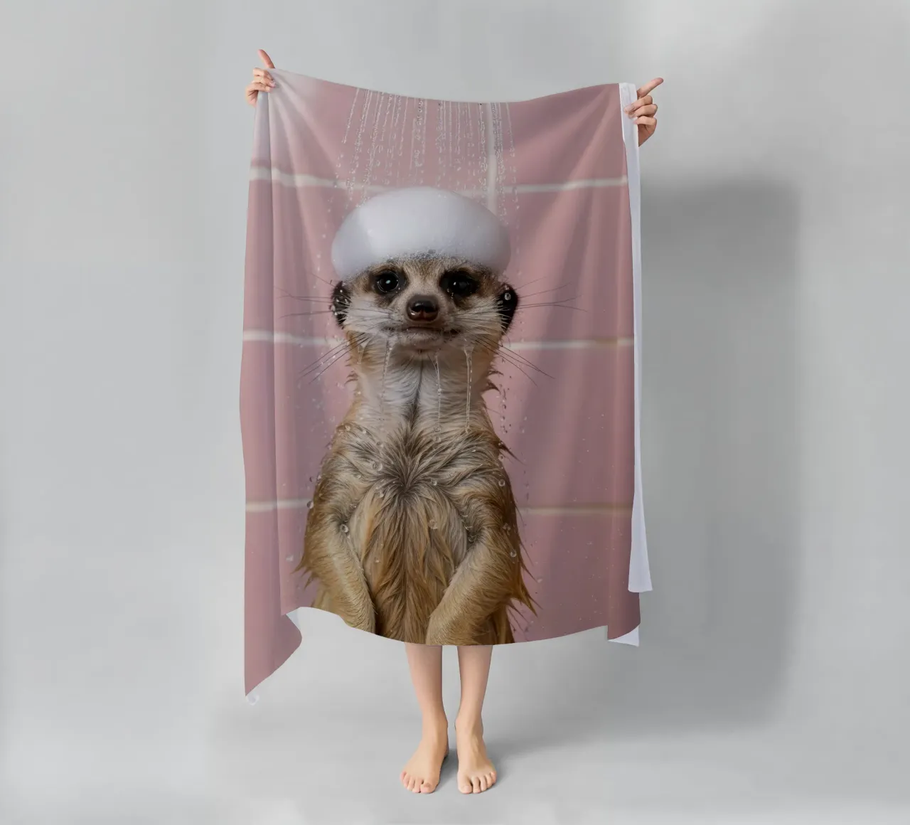 Doccia Meerkat telo mare da Attaboy Dsgn