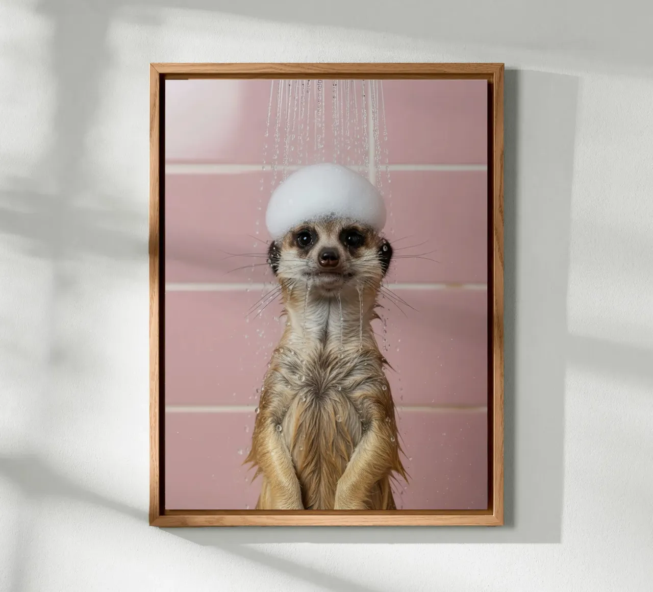 Doccia Meerkat alluminio dibond da Attaboy Dsgn