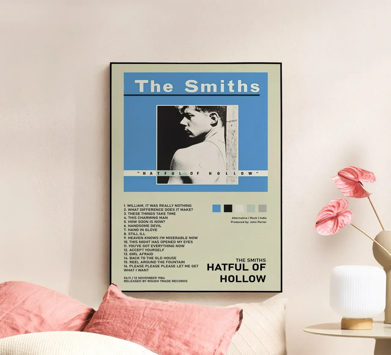 The Smiths Hatful Of Hollow plexiglass da Raptor Metafora