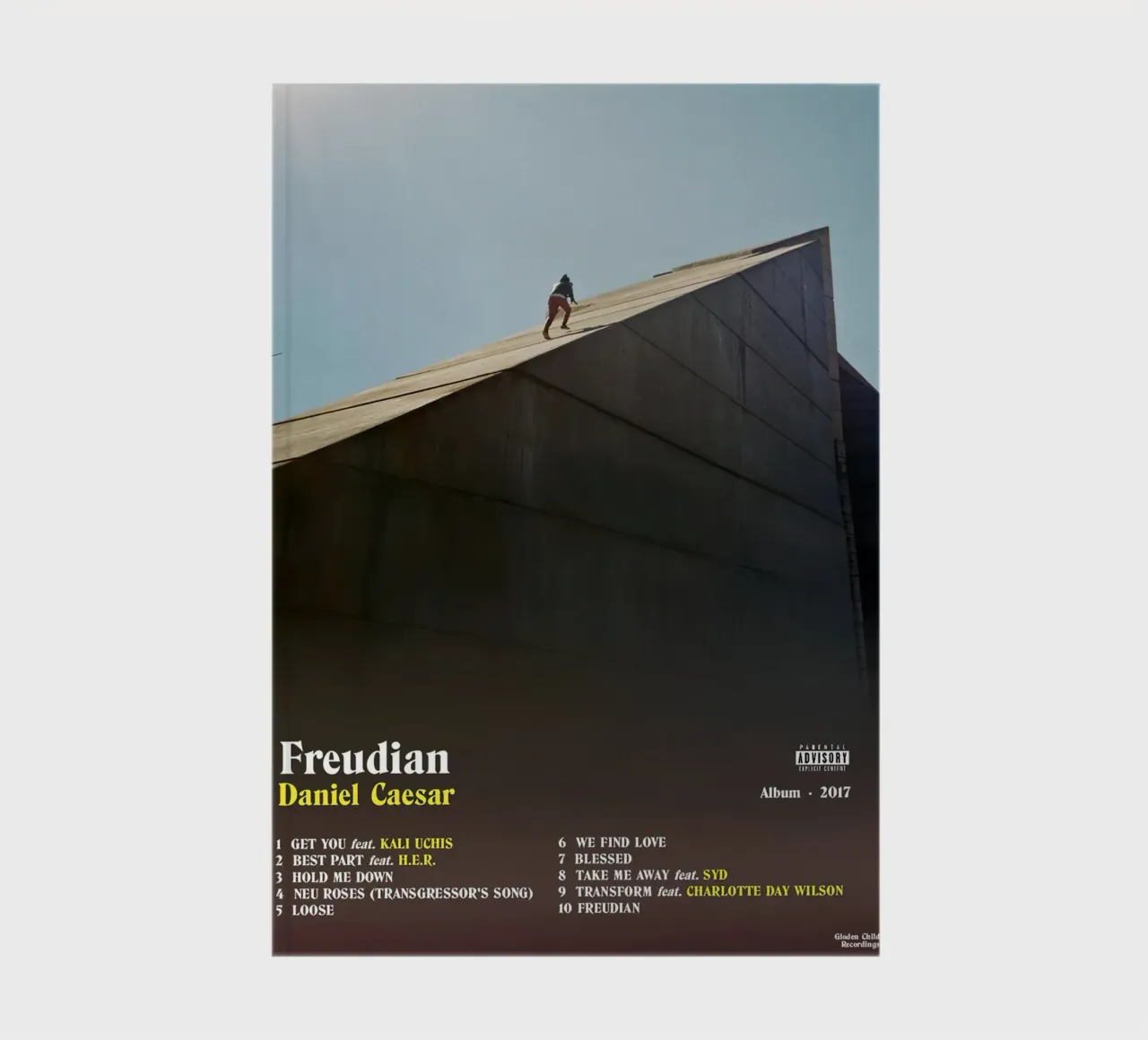 Daniel Caesar Freudian notebook by Raptor Metafora