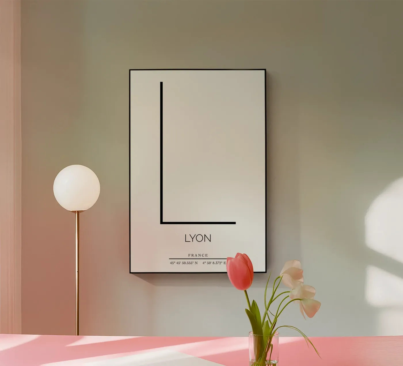 LYON - blanc plexiglass da CityLights