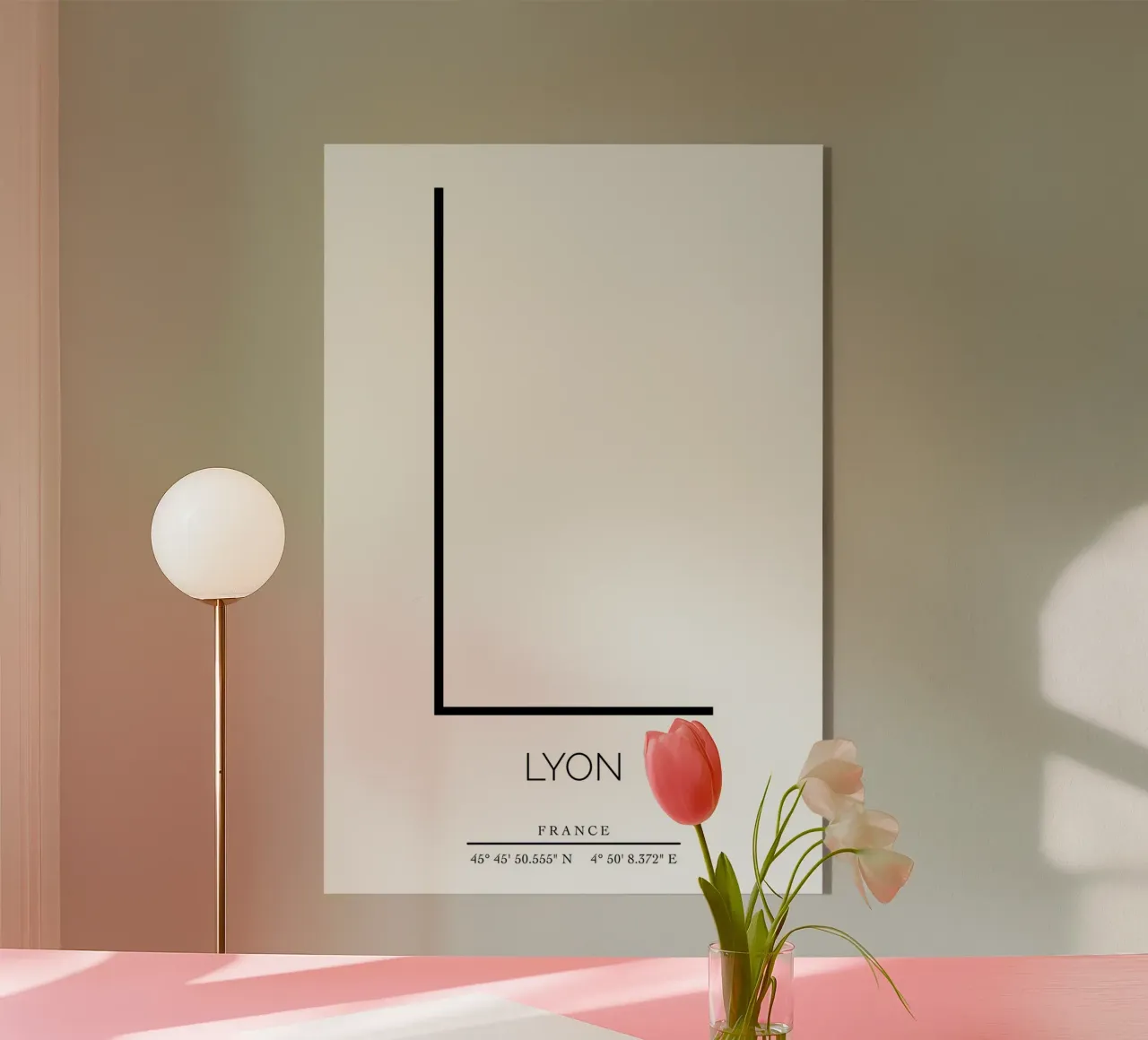 LYON - blanc plexiglass da CityLights