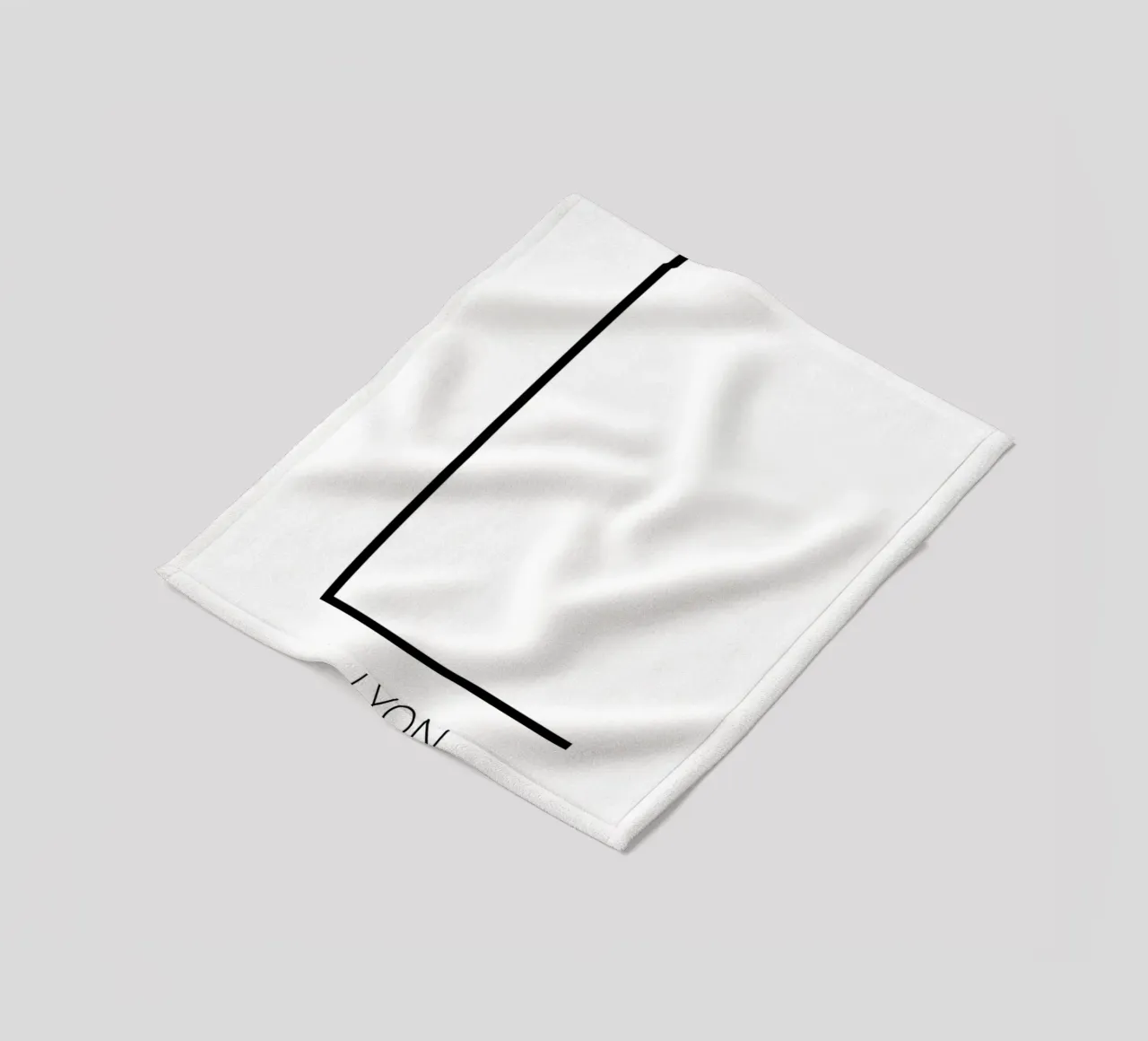 LYON - blanc coperta in pile da CityLights