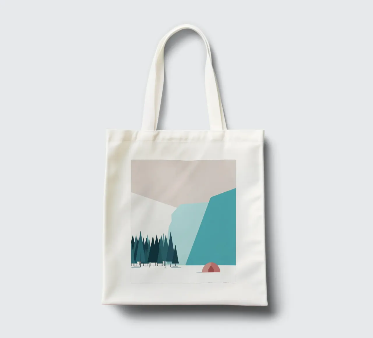 Alaska Gletscherwald borsa in juta da DARIA IVANOVNA