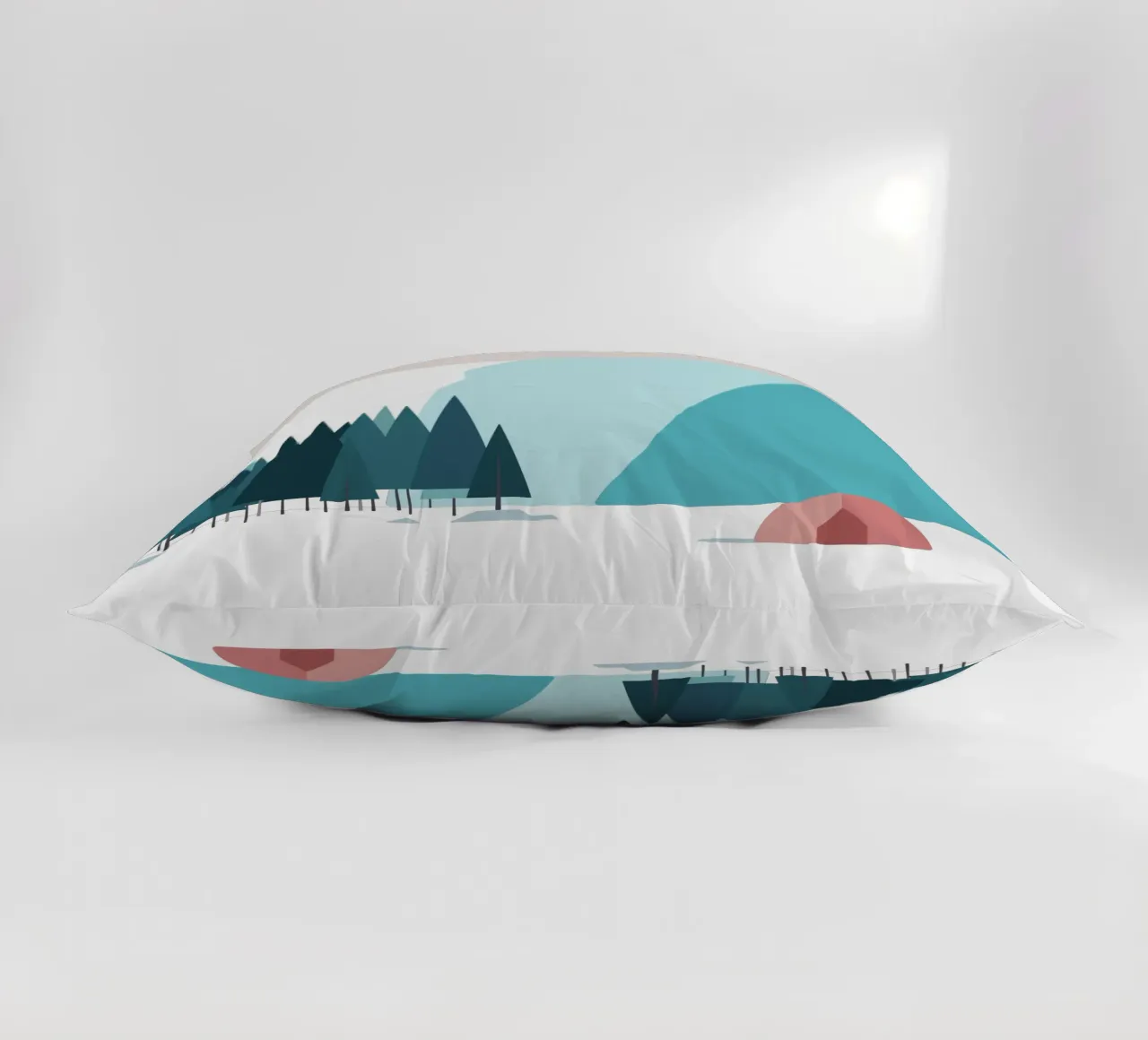 Alaska Gletscherwald cuscino da DARIA IVANOVNA