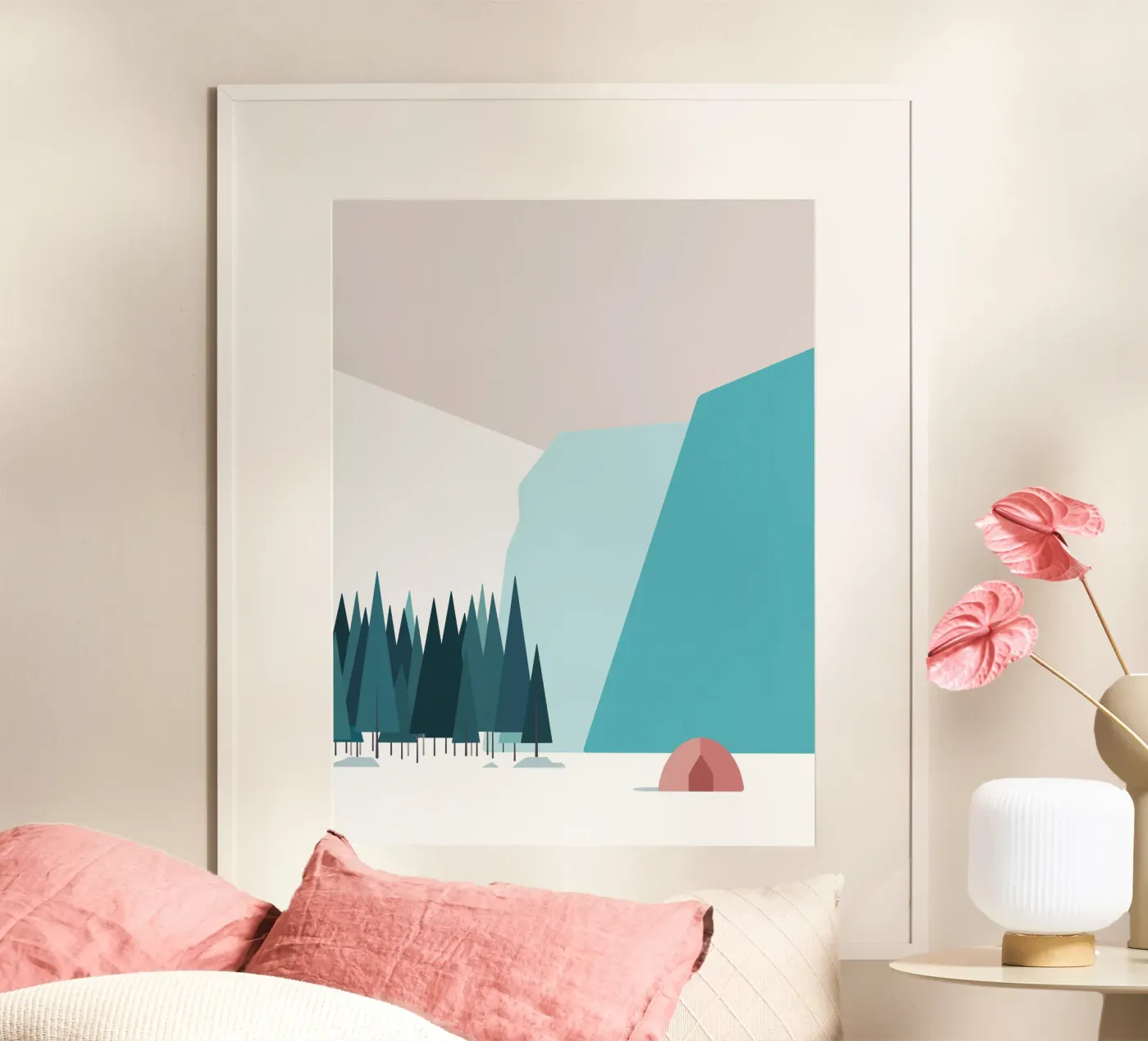 Alaska Gletscherwald poster da DARIA IVANOVNA