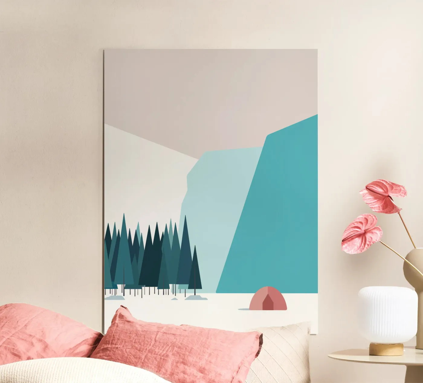 Alaska Gletscherwald poster da DARIA IVANOVNA
