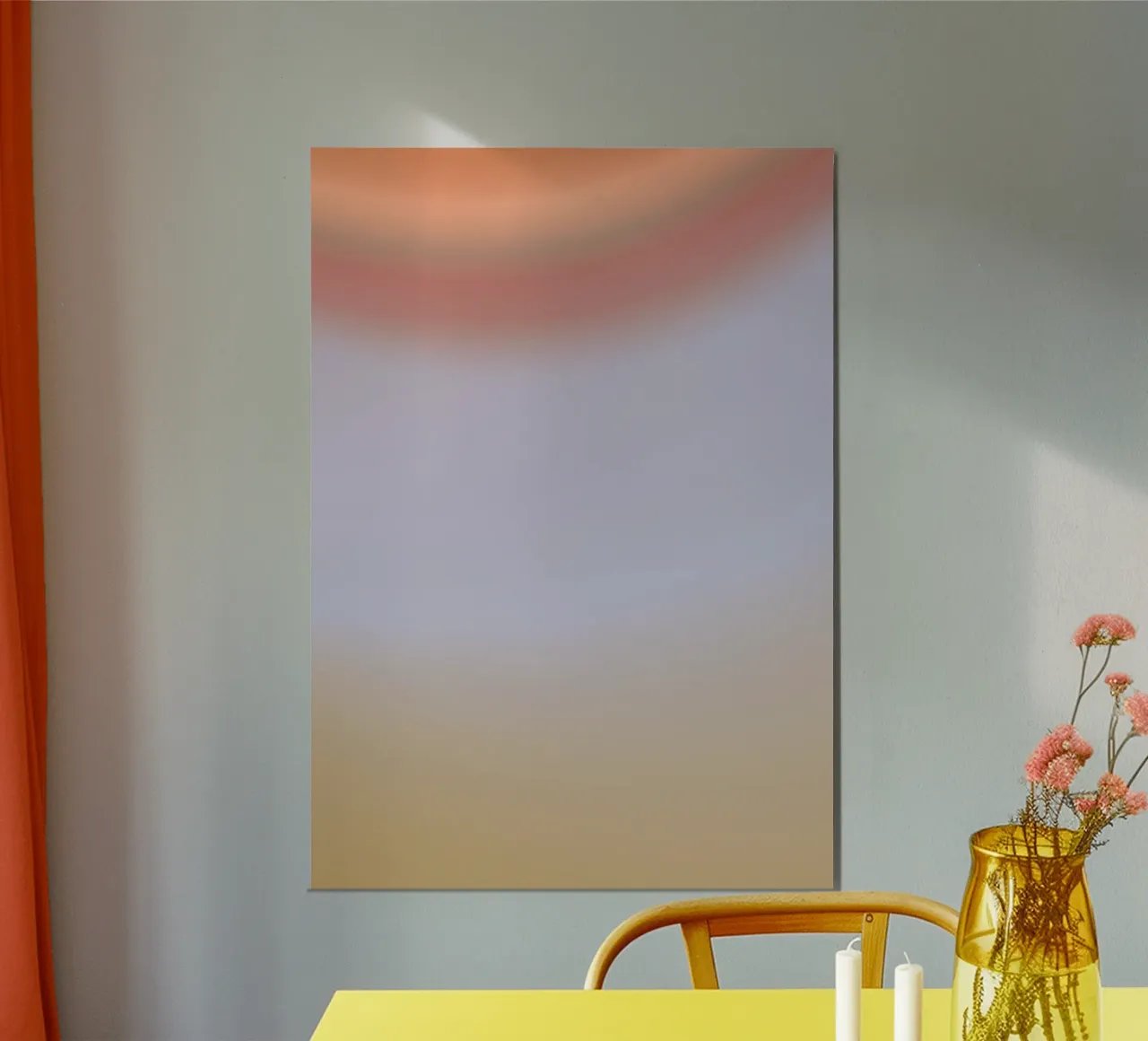 ACTION BUILDS TRUE CONFIDENCE Alu-Dibond von ÂME LIBRE STUDIO