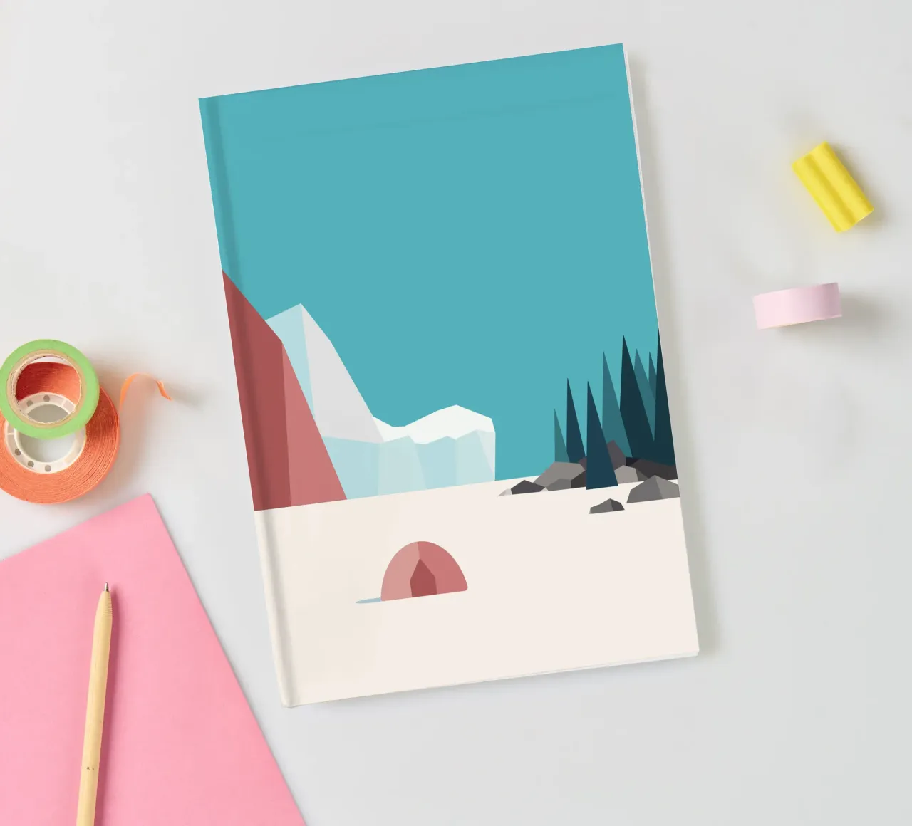 Alaska Gletscherexpedition notebook by DARIA IVANOVNA