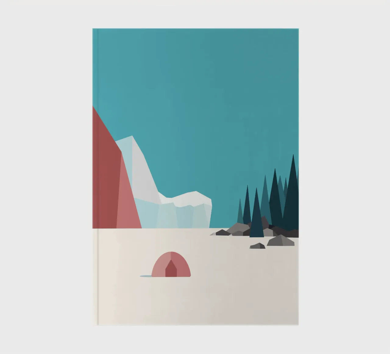 Alaska Gletscherexpedition notebook by DARIA IVANOVNA