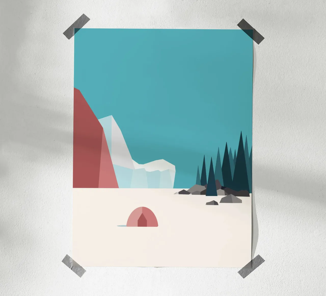 Alaska Gletscherexpedition carta hahnemühle da DARIA IVANOVNA