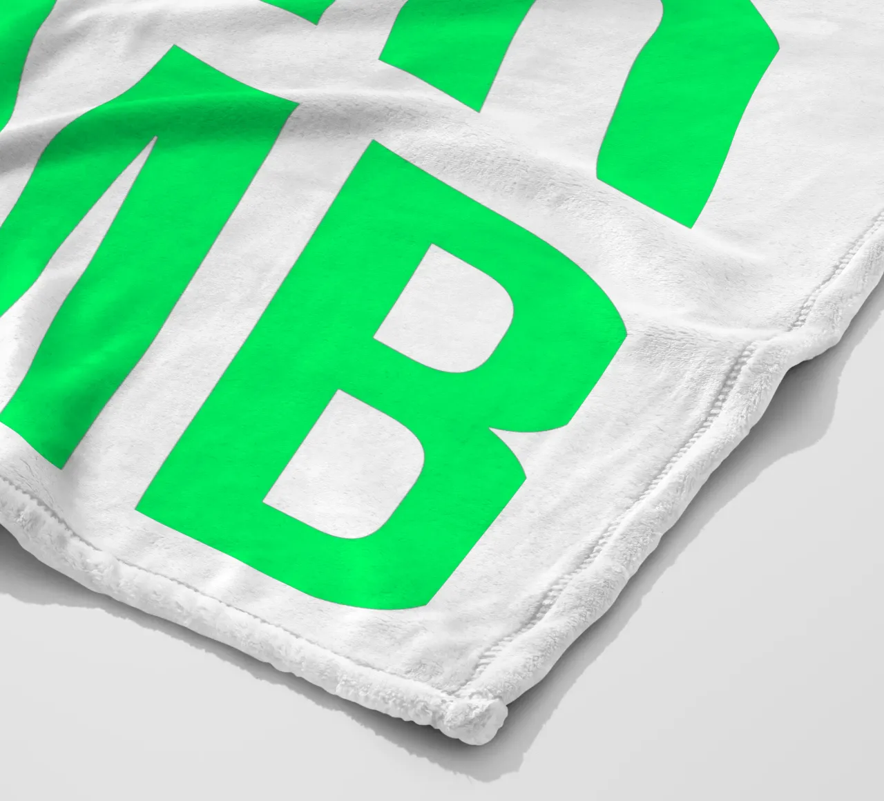 OVER Series- bold letters, brave values (5 colors) coperta in pile da FRICKE DESIGN