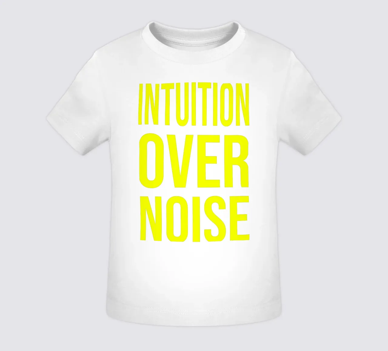 OVER Series- bold letters, brave values (5 colors) maglietta neonato da FRICKE DESIGN