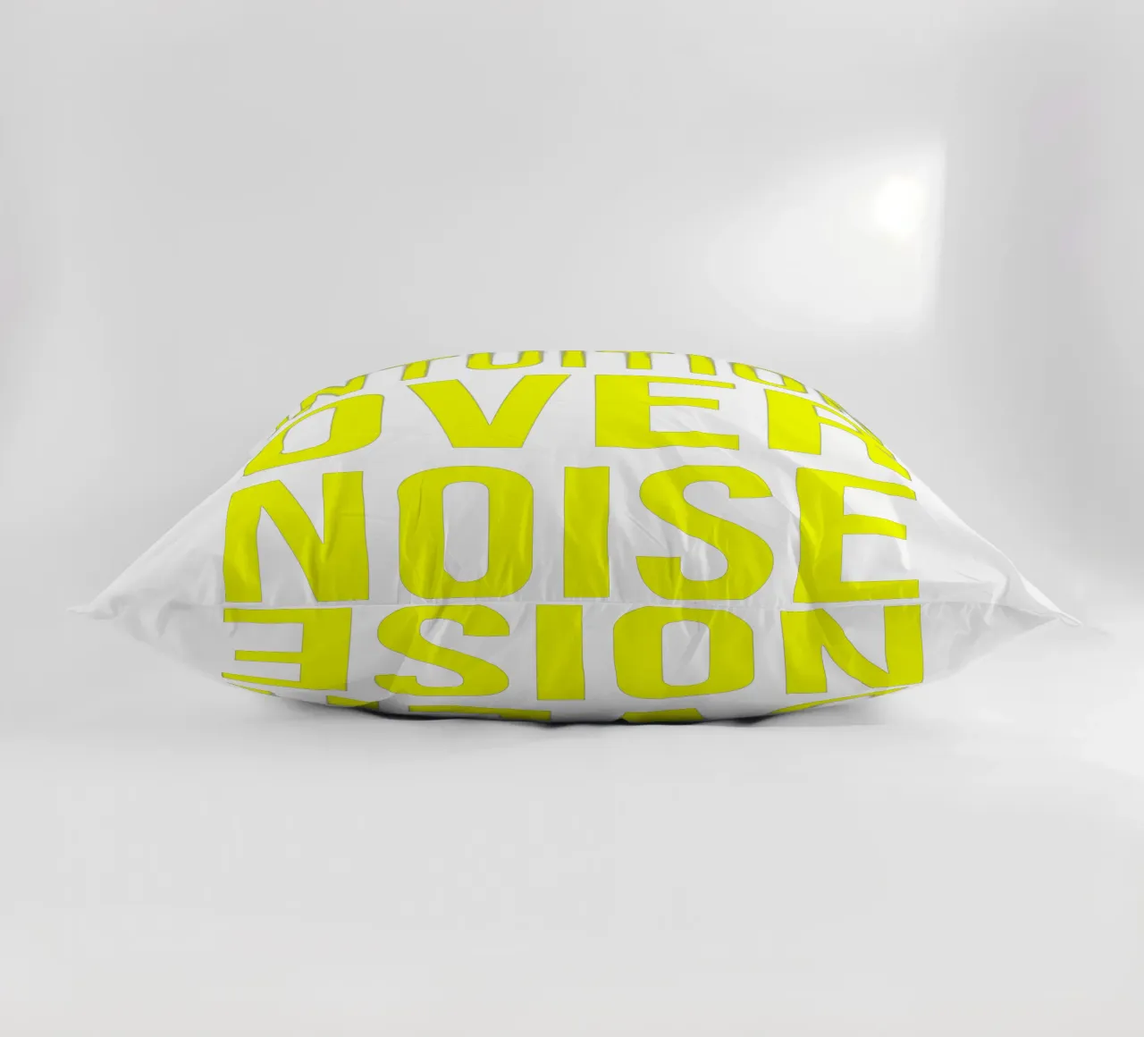 OVER Series- bold letters, brave values (5 colors) cuscino da FRICKE DESIGN
