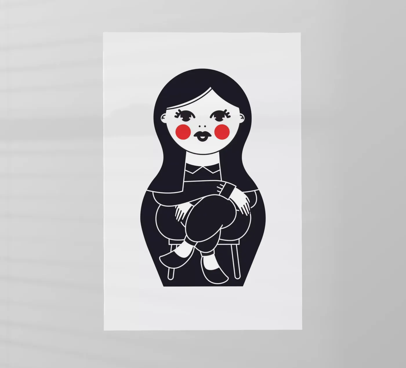 Frida backlit folie van Lidia Blomgren
