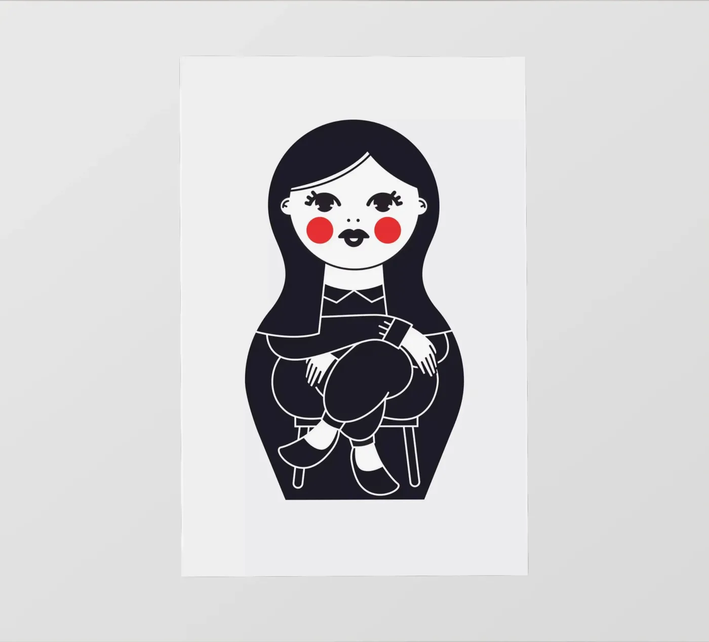 Frida backlit folie van Lidia Blomgren