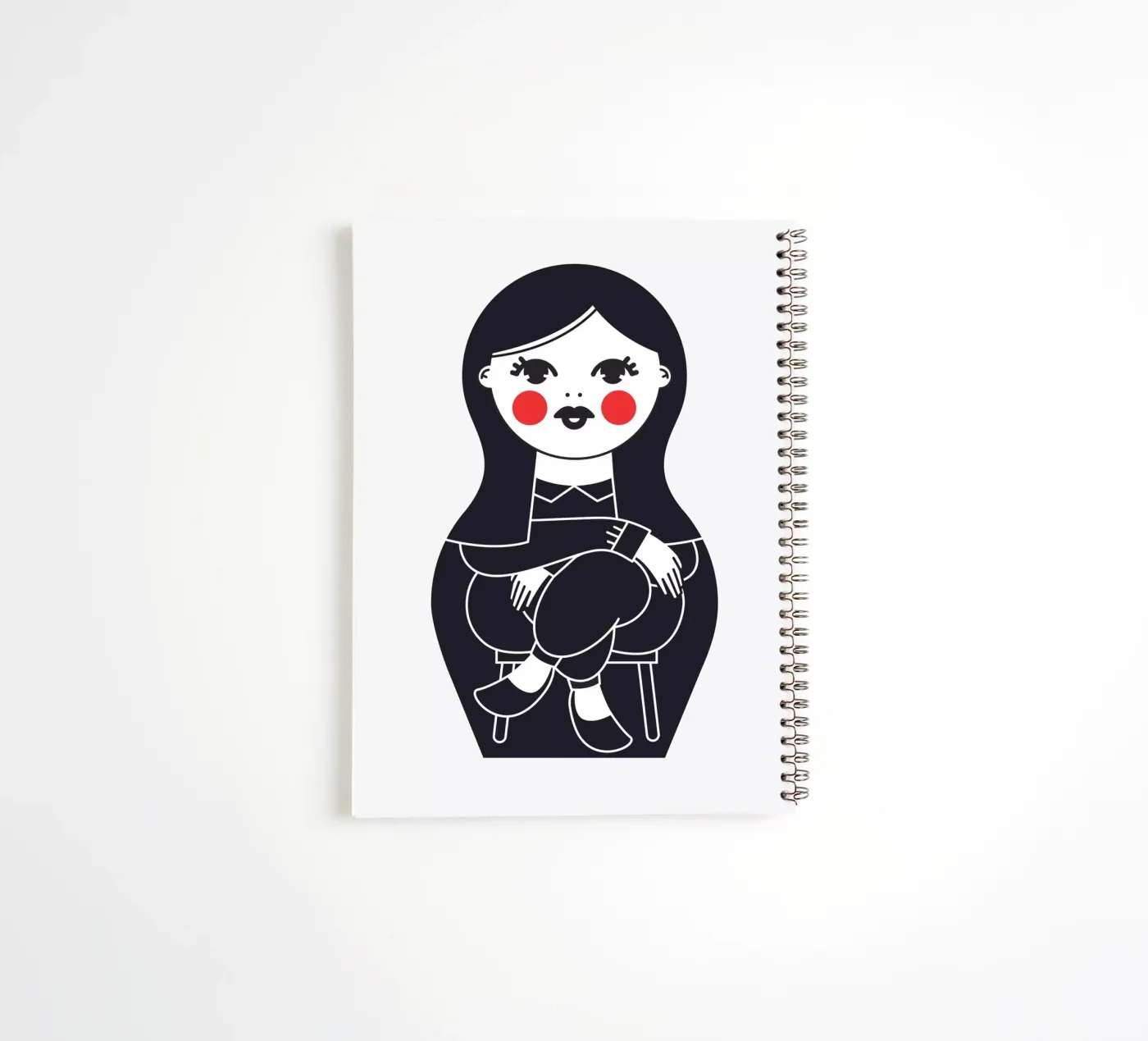 Frida spiral notebook by Lidia Blomgren