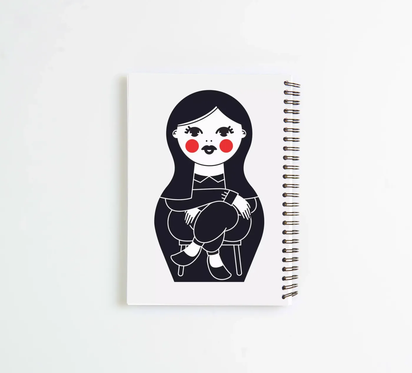 Frida spiral notebook by Lidia Blomgren