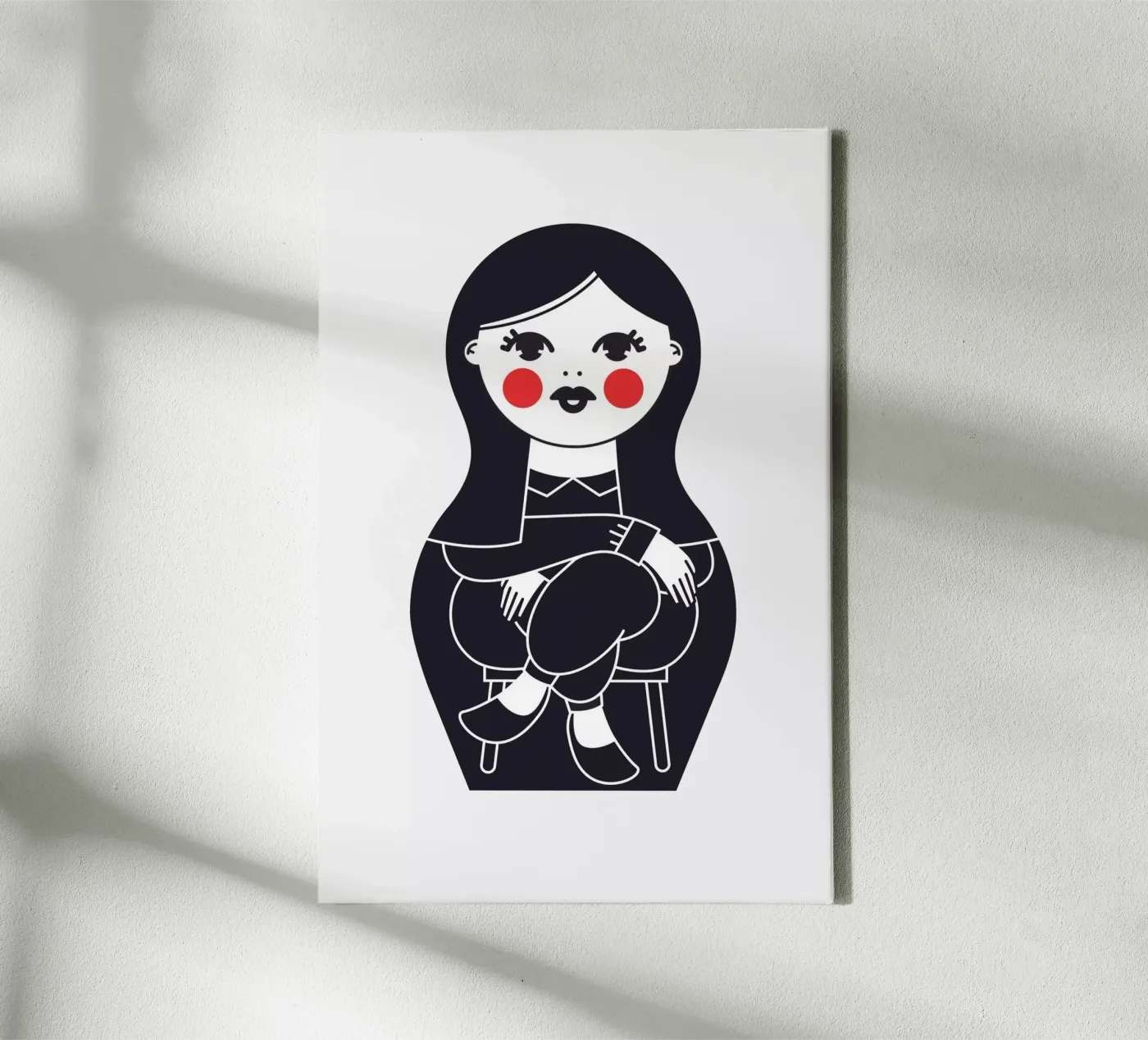 Frida canvas van Lidia Blomgren