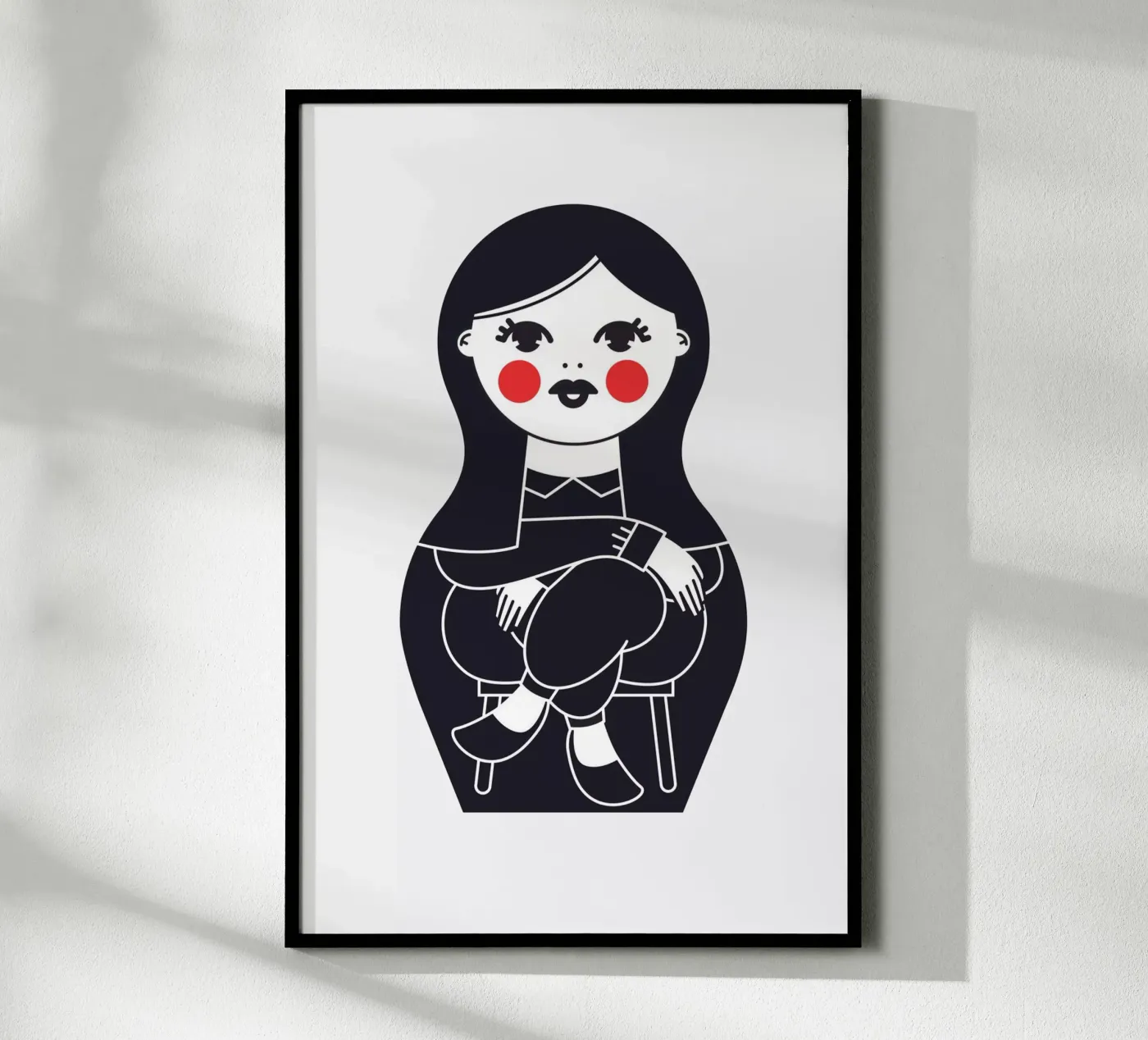 Frida poster van Lidia Blomgren