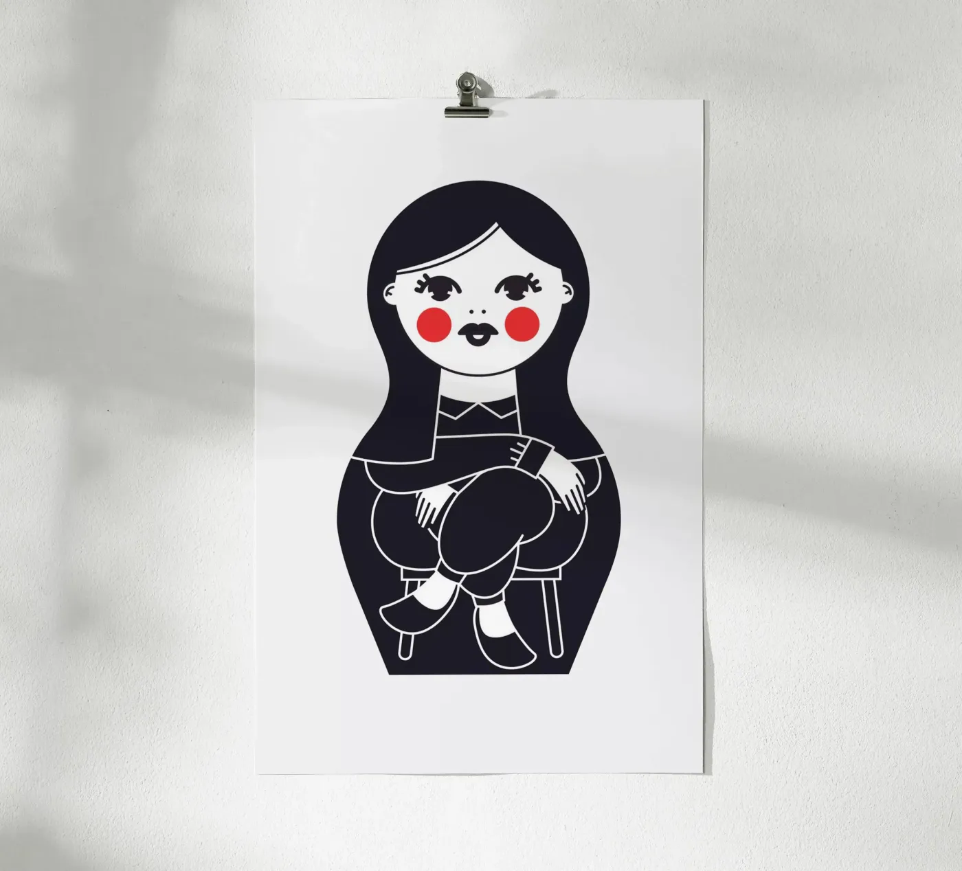 Frida poster van Lidia Blomgren
