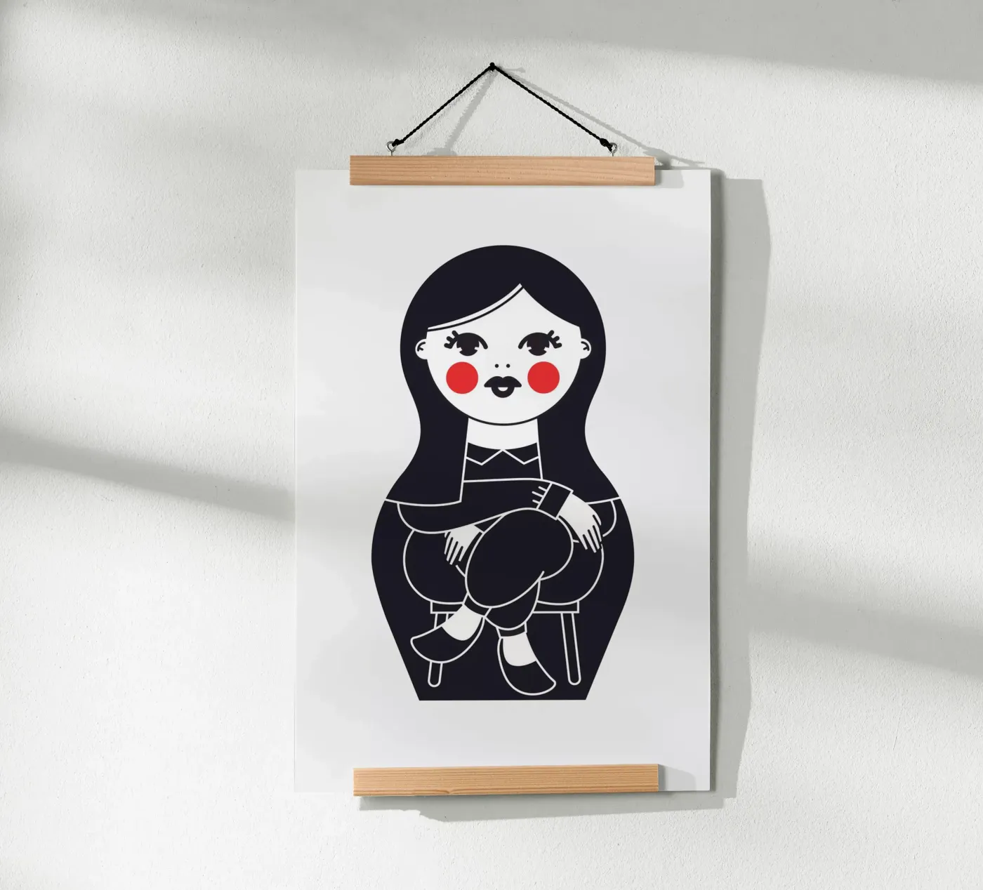 Frida poster van Lidia Blomgren