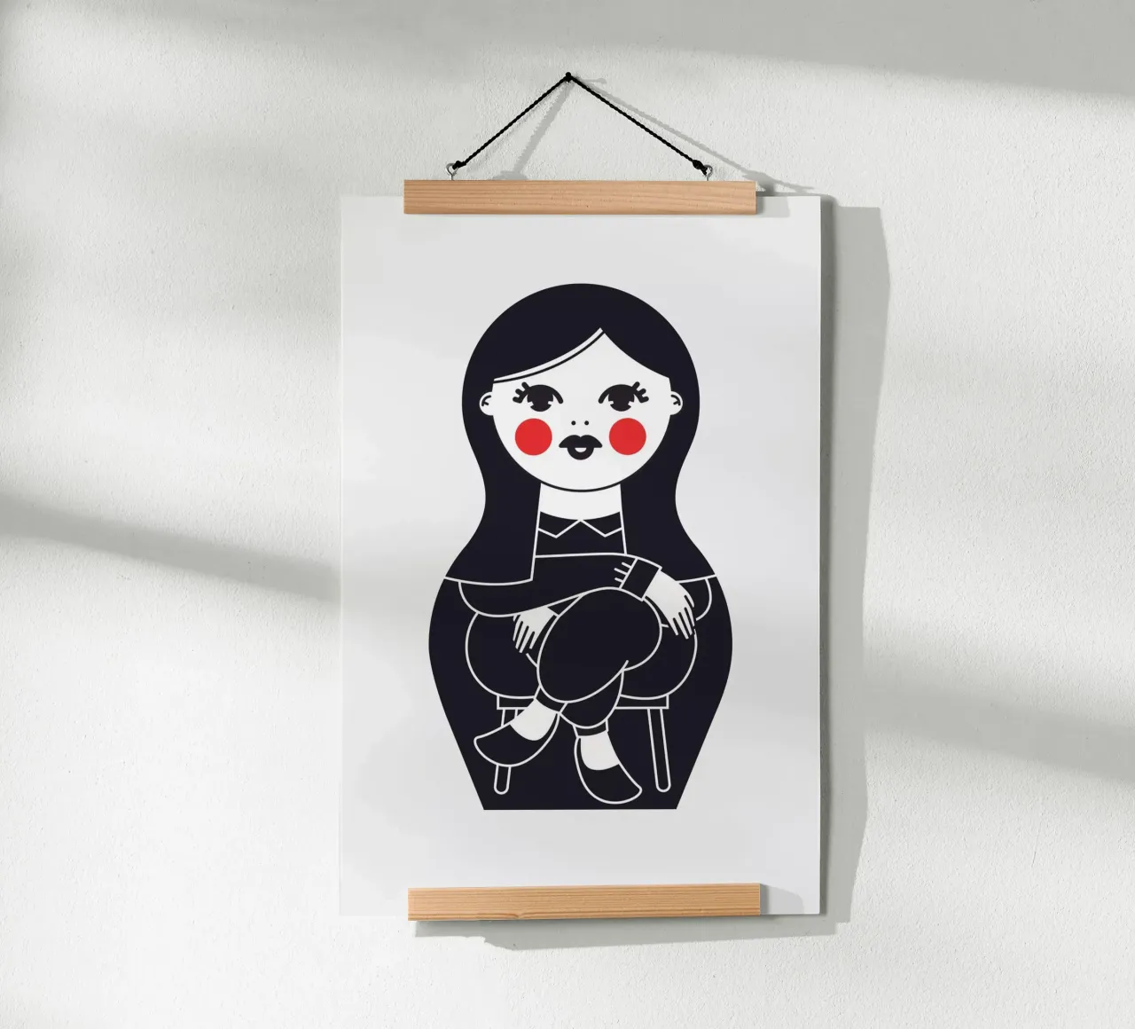 Frida poster van Lidia Blomgren