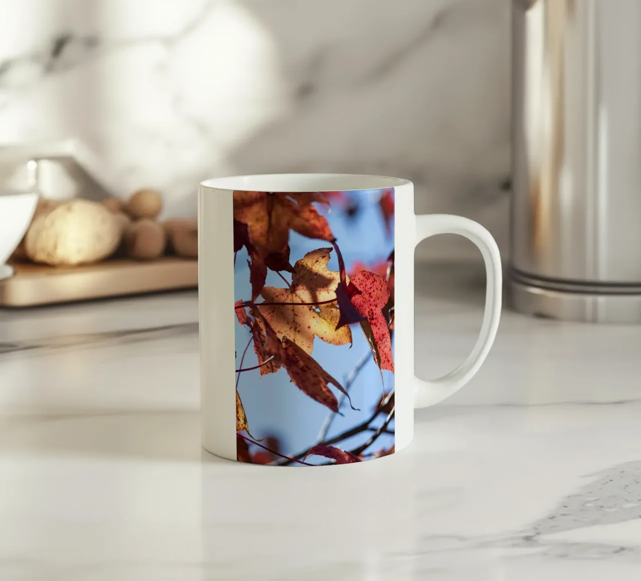Giorni d'autunno #3 tazza in ceramica da rafael campezato