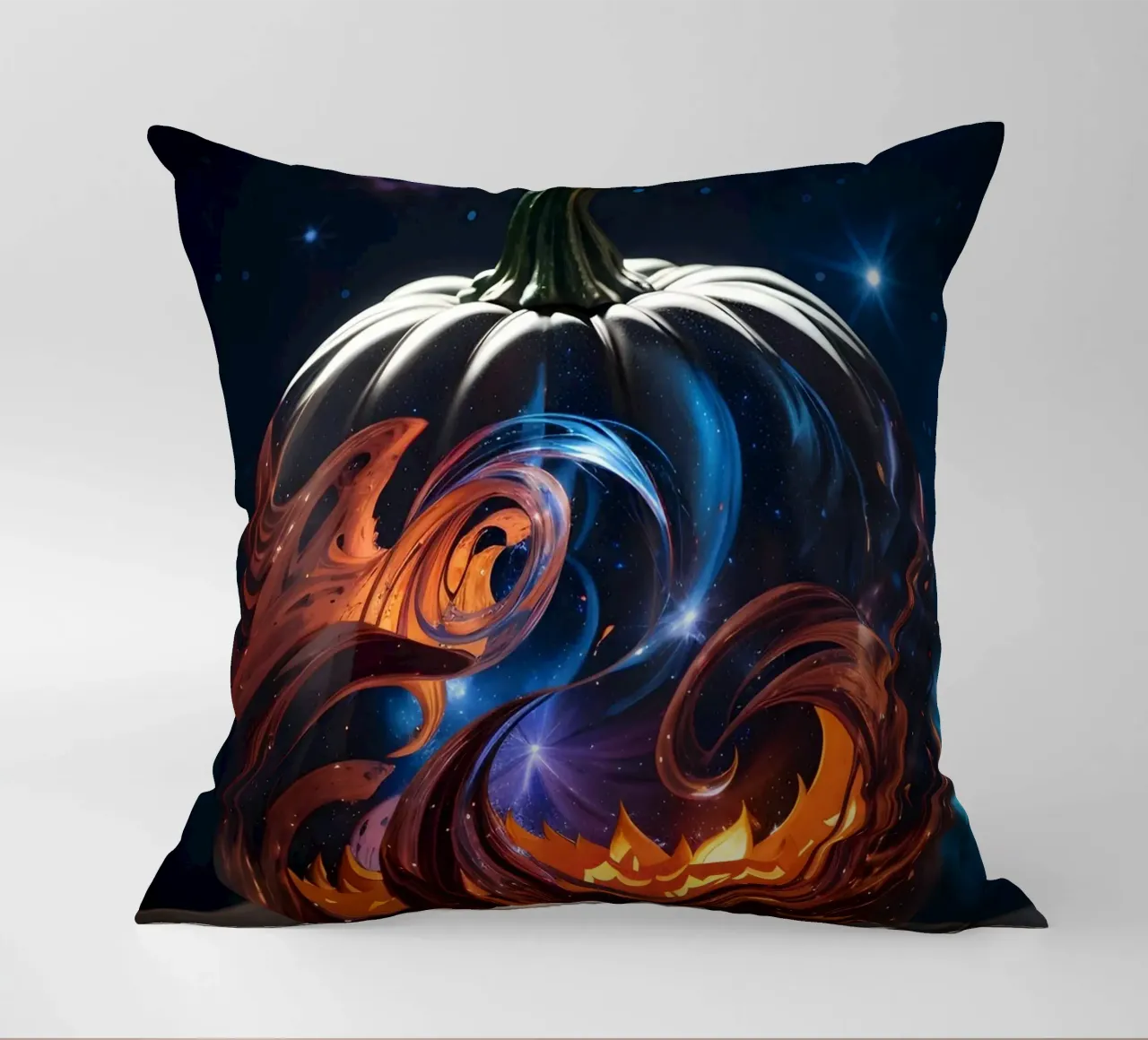 Zucca nebula - Citrouille nébuleuse Fantaisie cuscino da LM2KONE