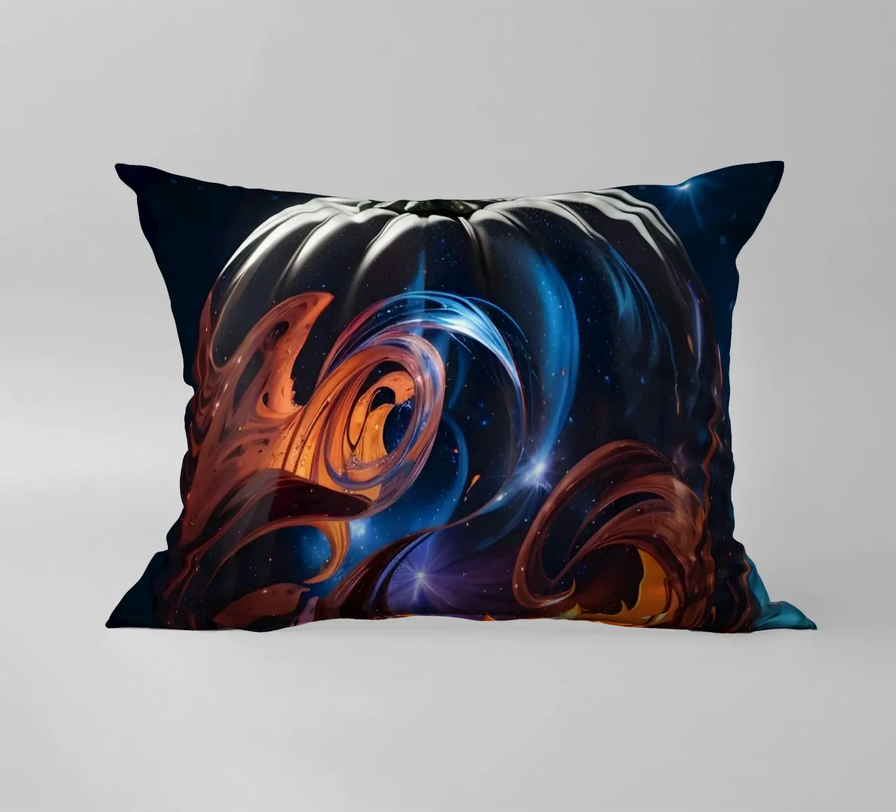 Zucca nebula - Citrouille nébuleuse Fantaisie cuscino da LM2KONE