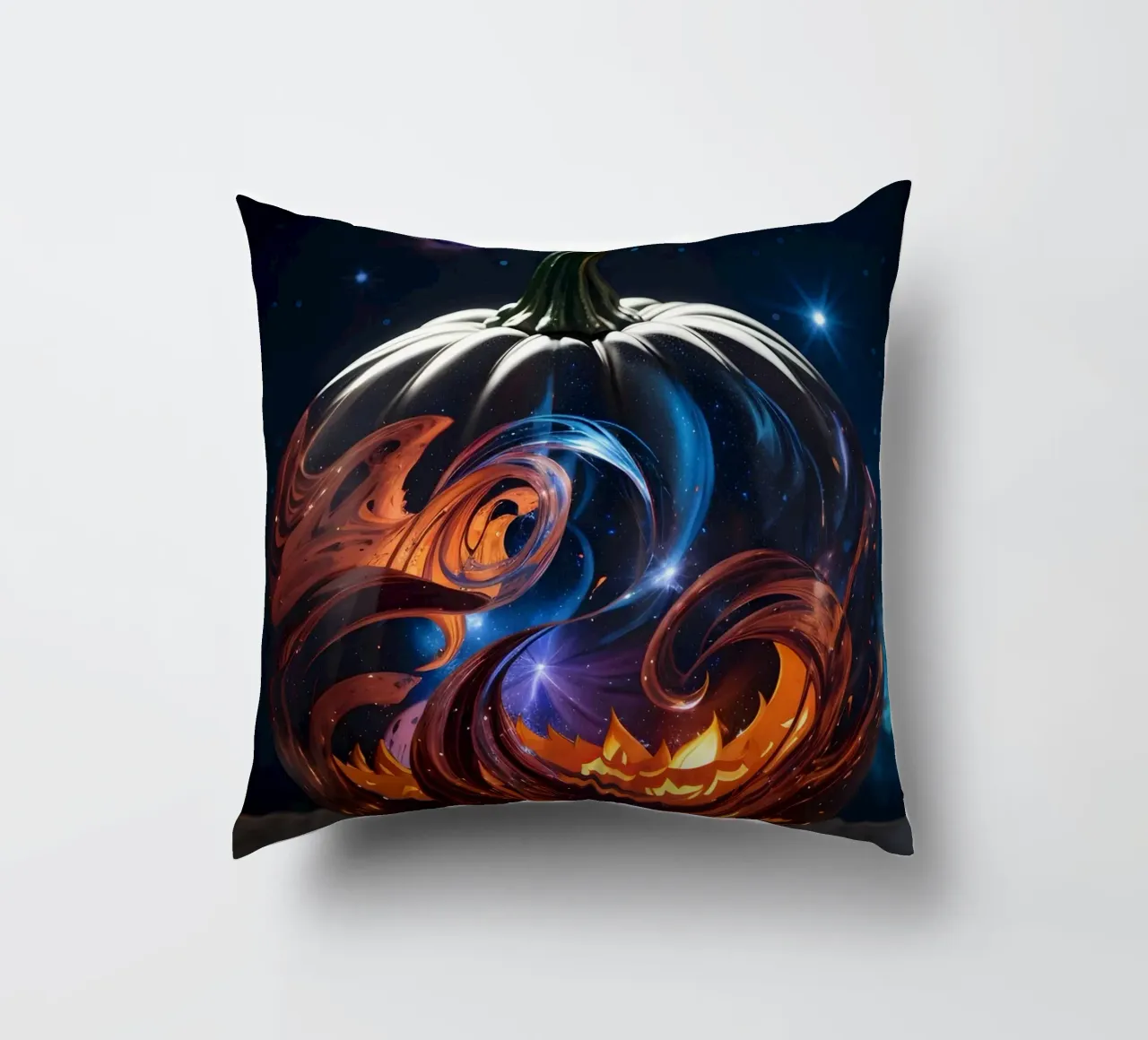 Zucca nebula - Citrouille nébuleuse Fantaisie cuscino da LM2KONE