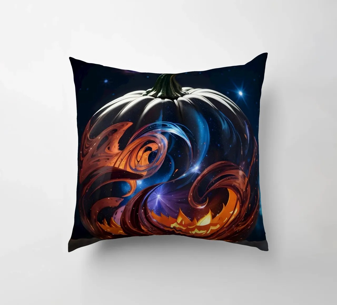 Zucca nebula - Citrouille nébuleuse Fantaisie cuscino da LM2KONE