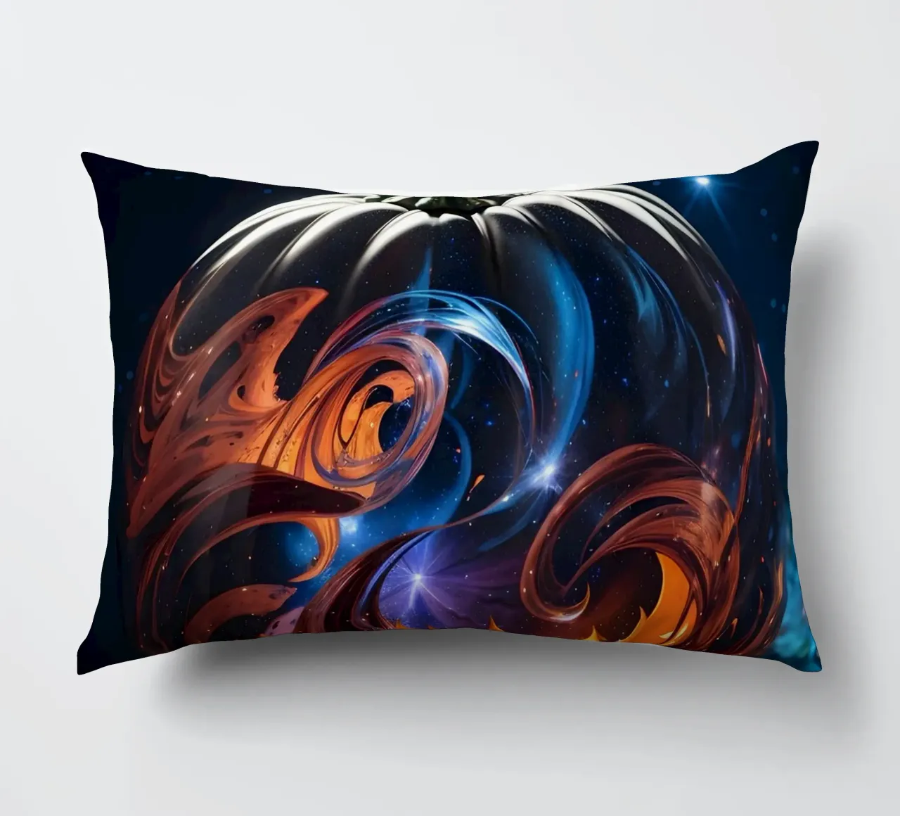 Zucca nebula - Citrouille nébuleuse Fantaisie cuscino da LM2KONE